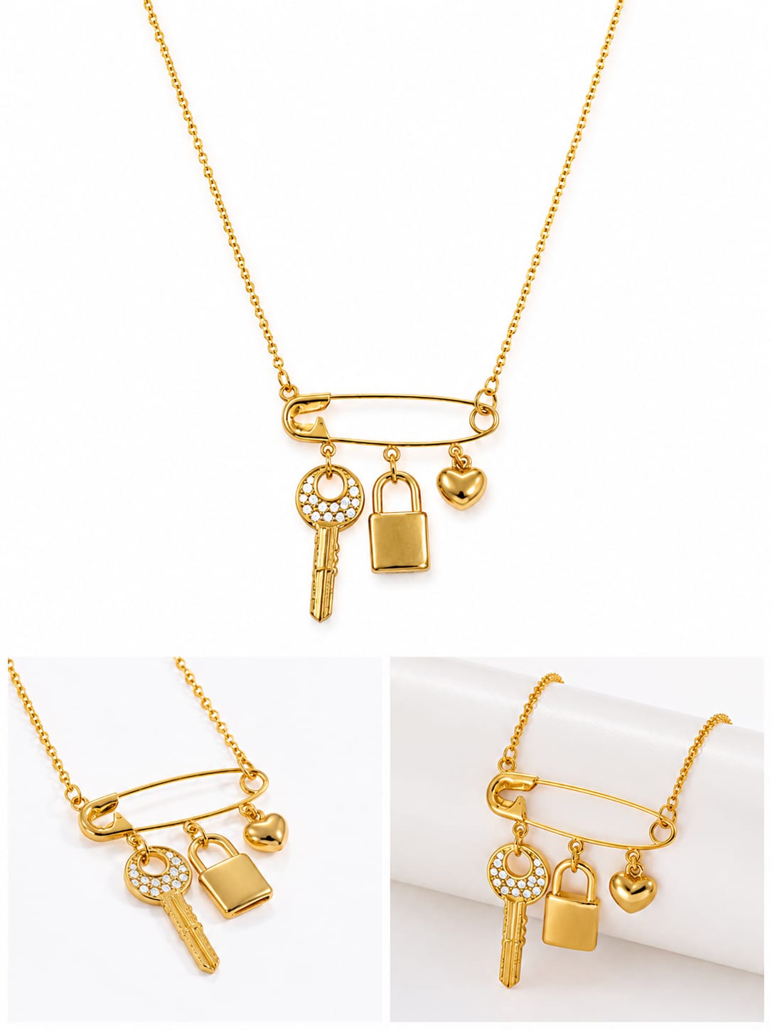 Heart Lock Necklace