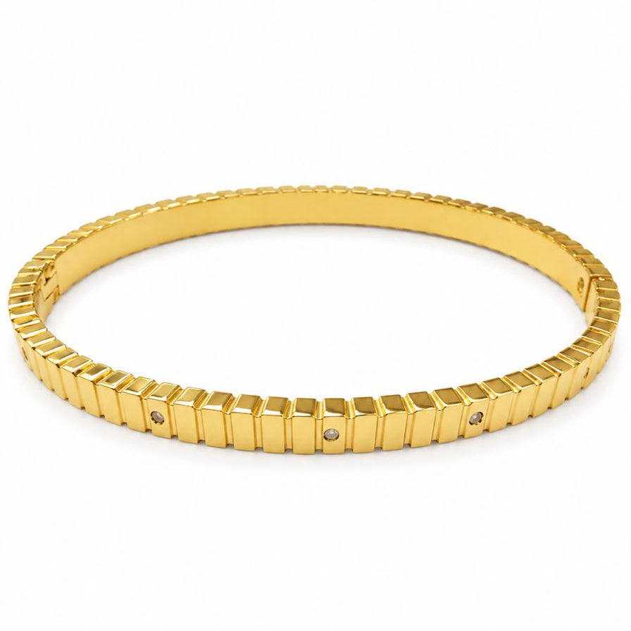 Zircon bangle
