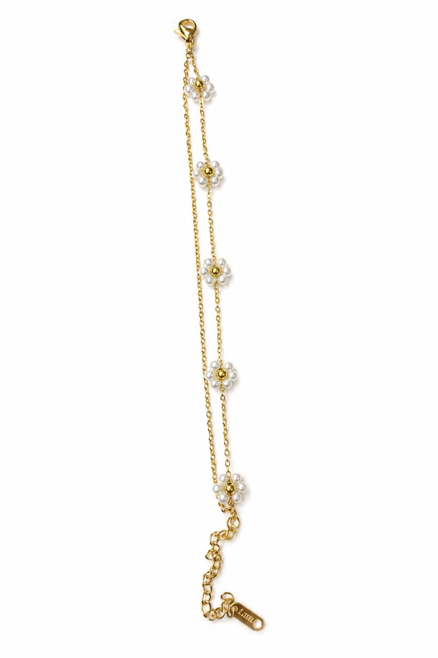 Dual Flower Bracelet