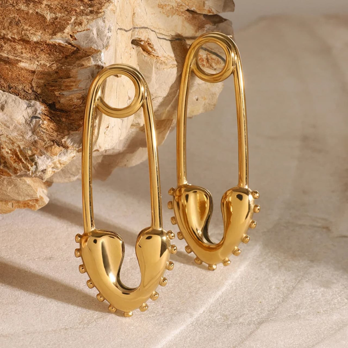 Safety Pin Earrings
