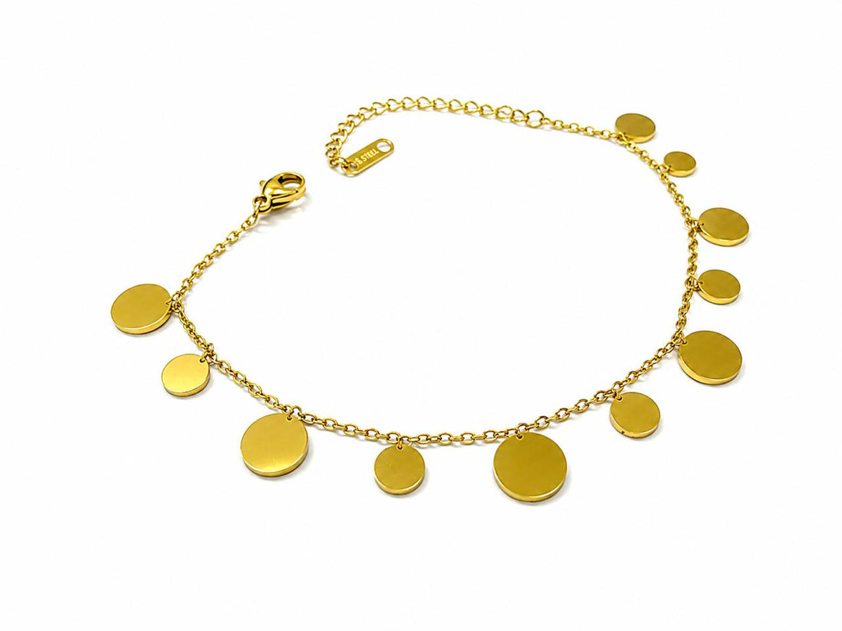Coins bracelet