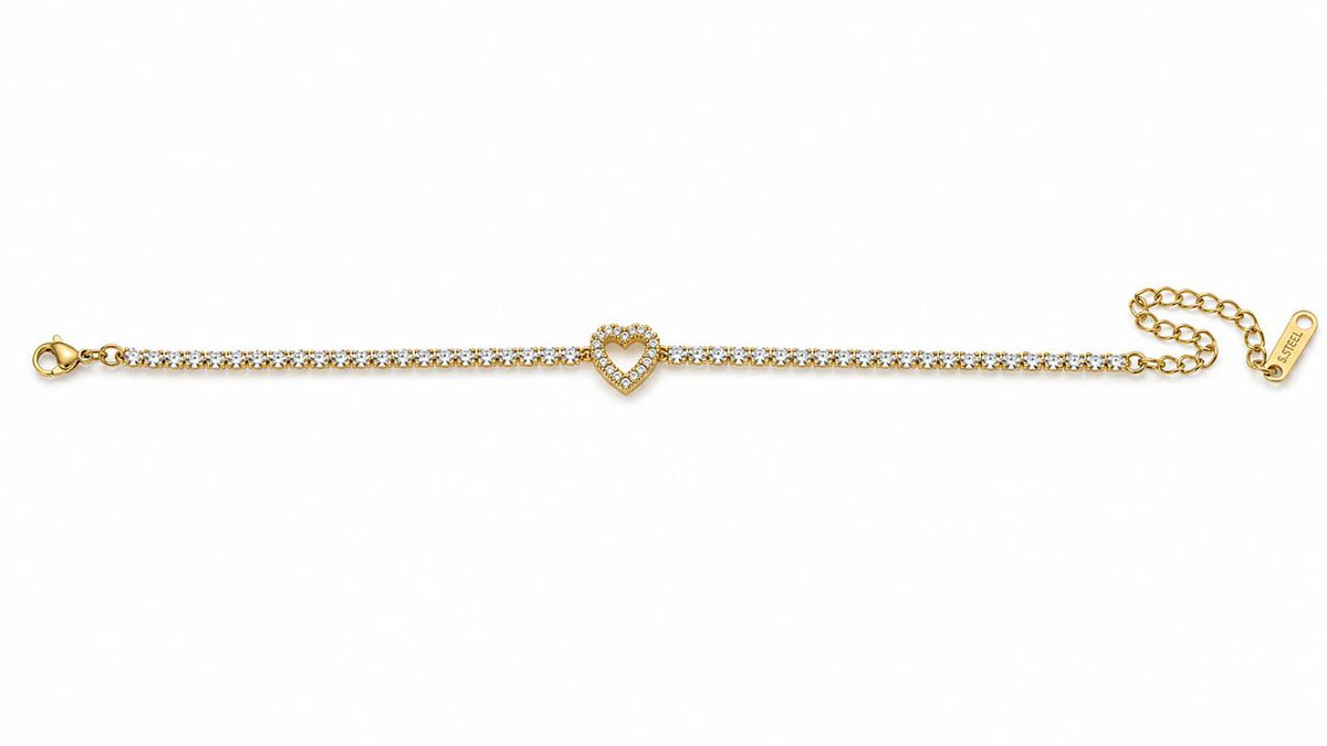 Heart Arc Bracelet