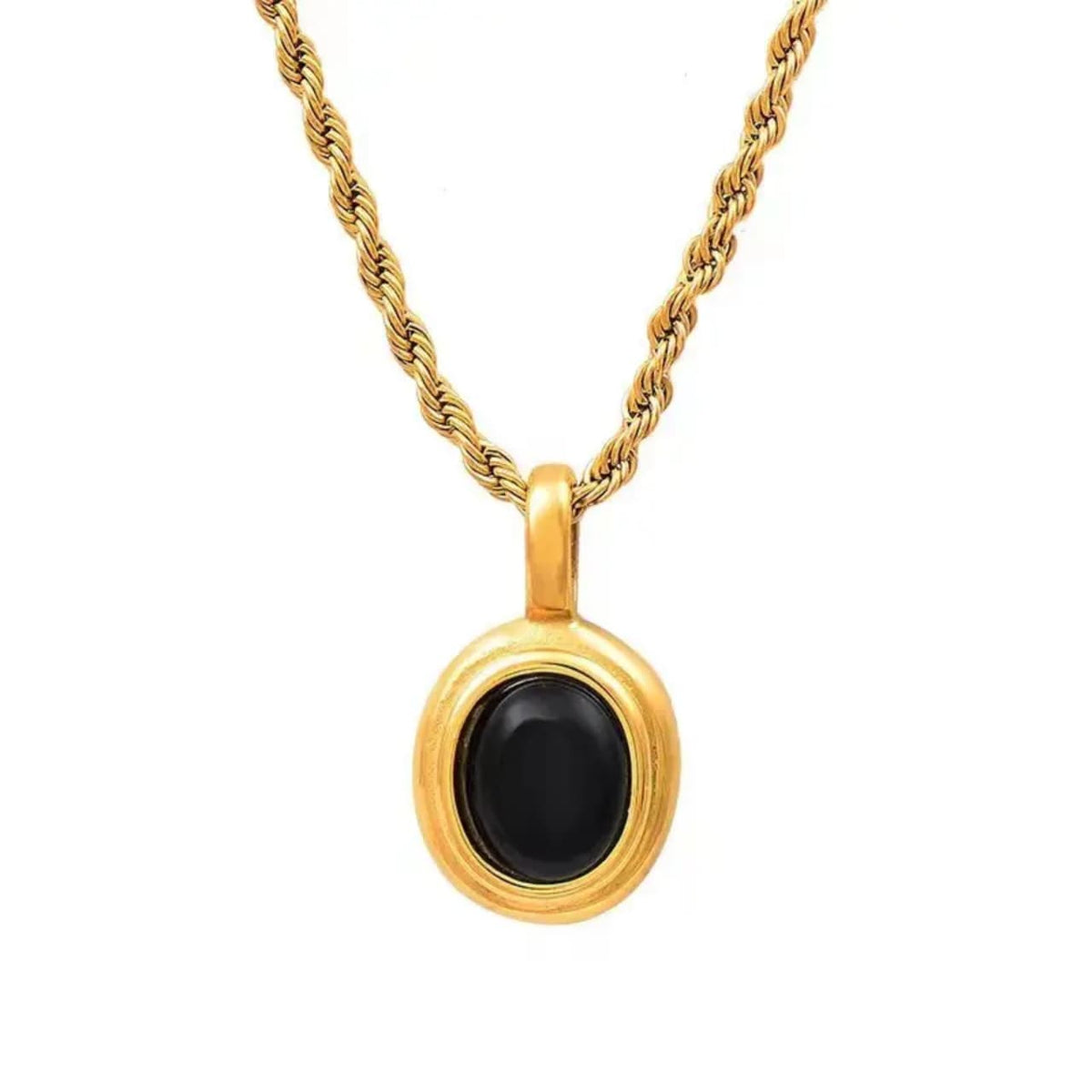 Onyx Stone Necklace