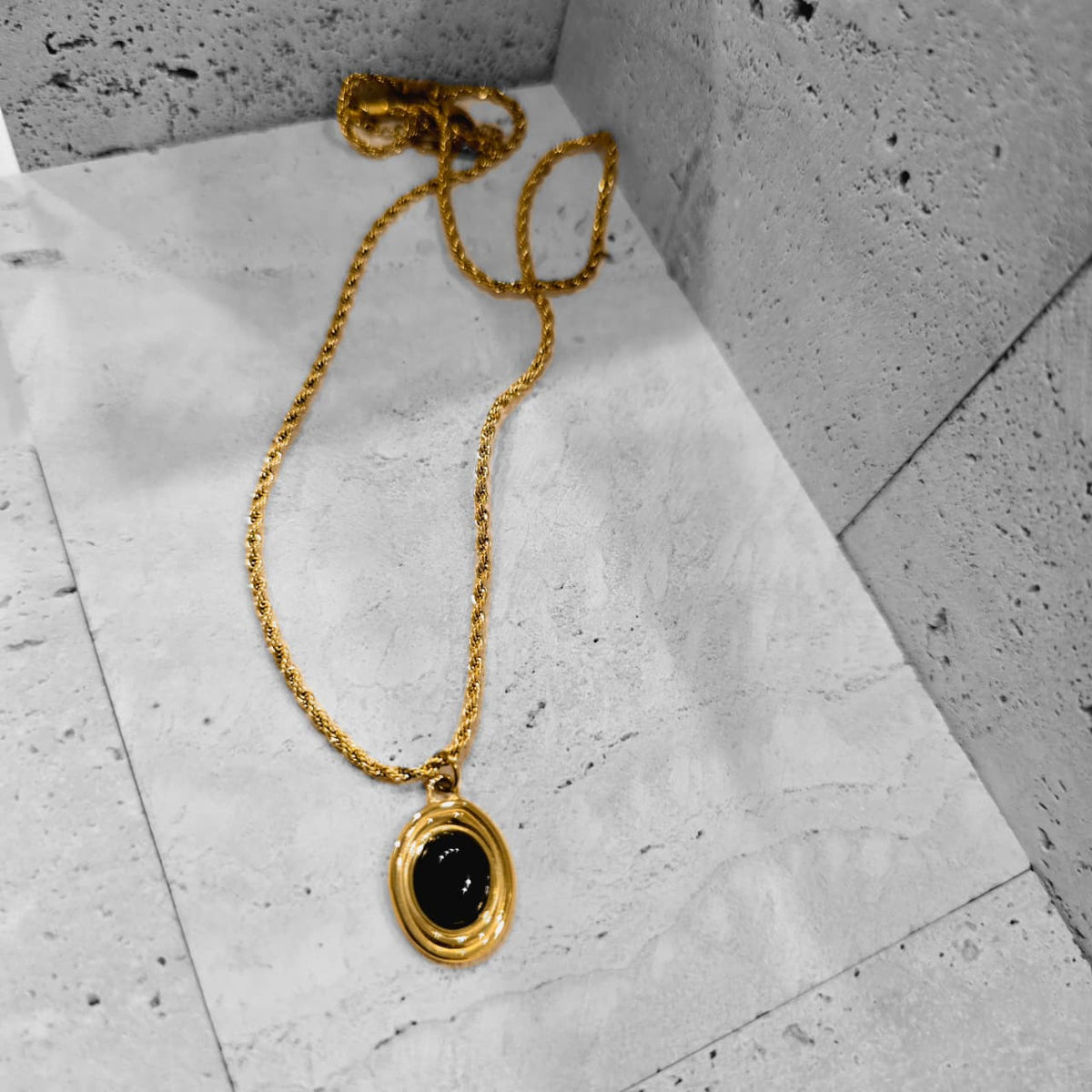 Onyx Stone Necklace