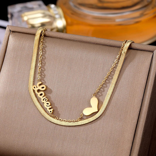 Twisted heart bracelet