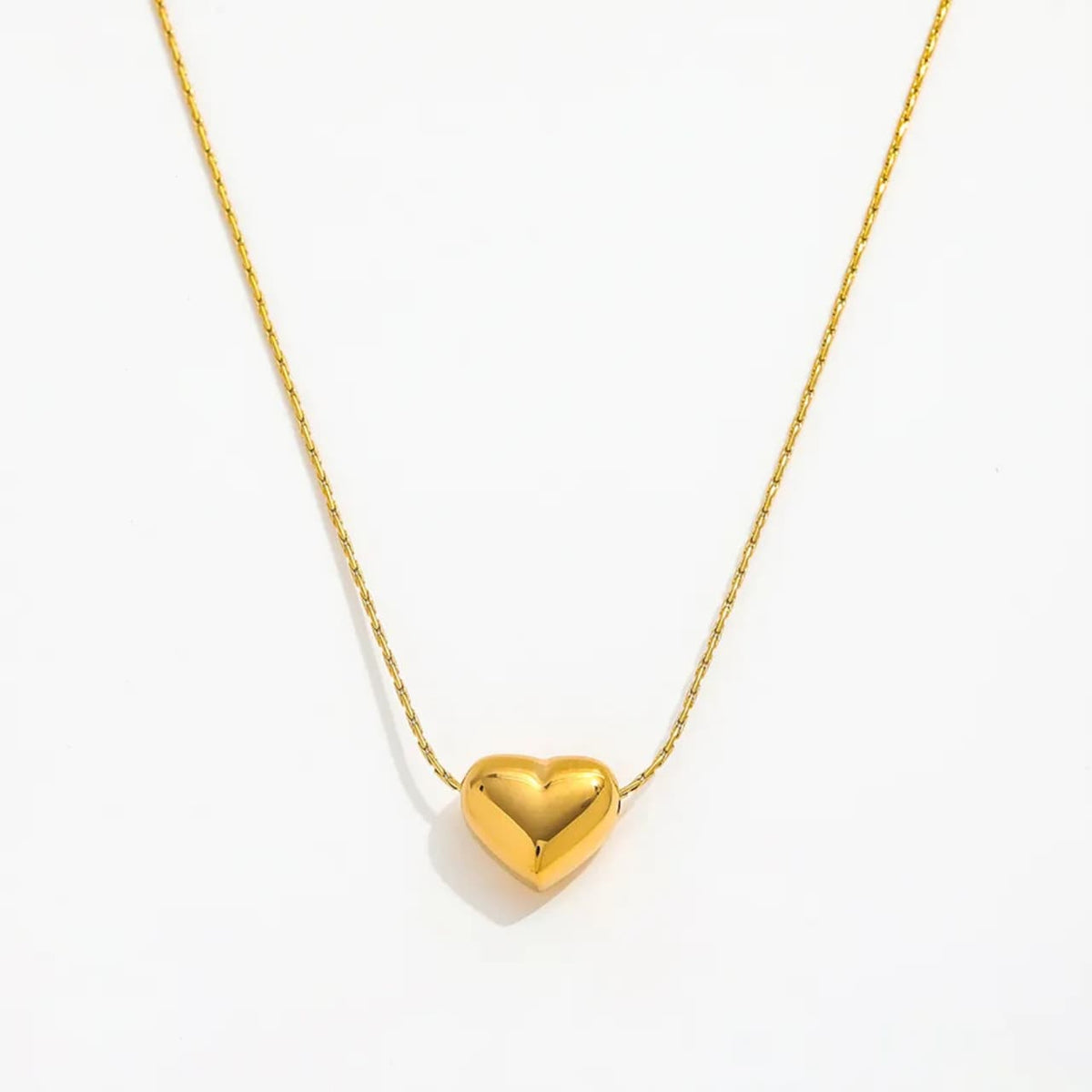 S heart Necklace