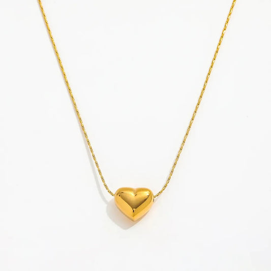 S heart Necklace