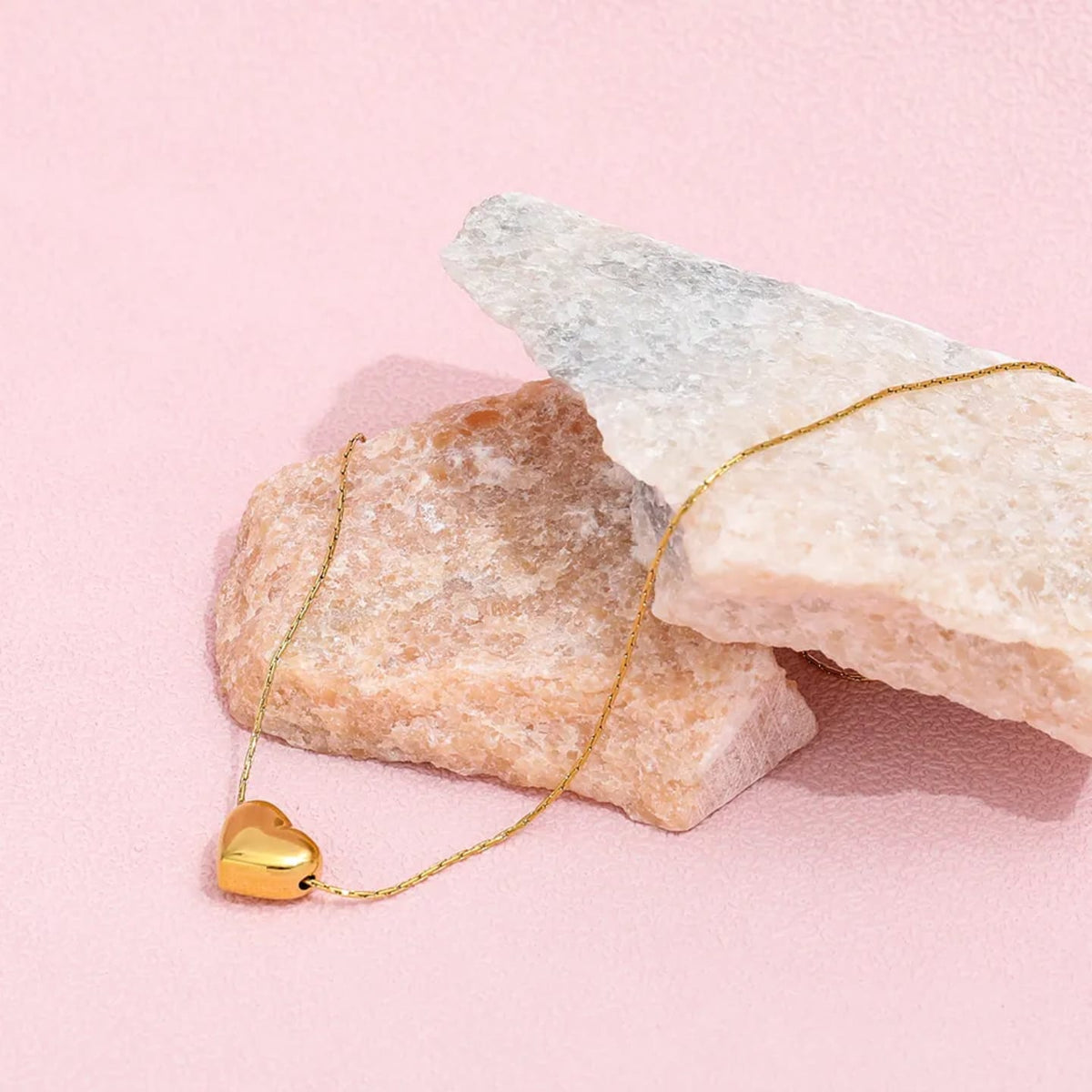S heart Necklace