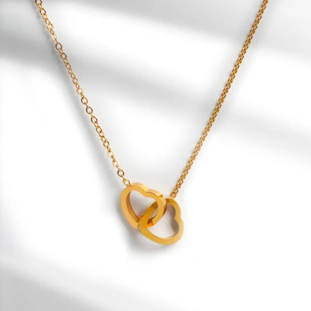Twisted heart necklace