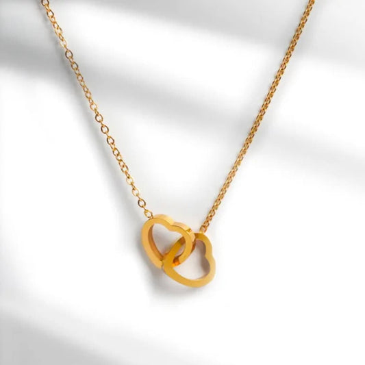 Twisted heart necklace