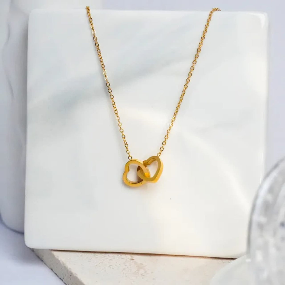 Twisted heart necklace