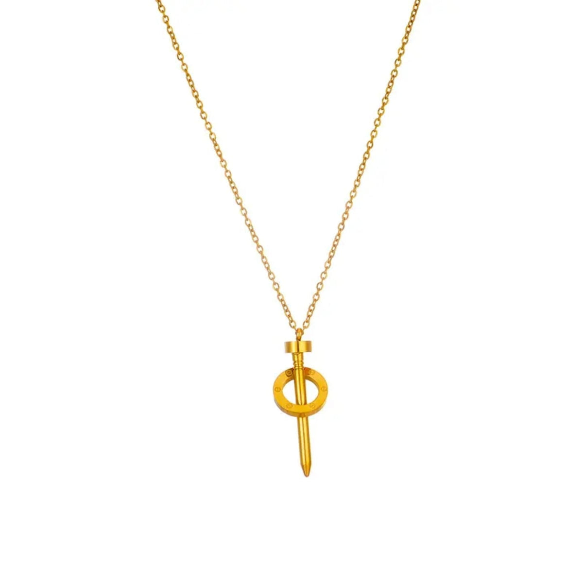 Nail cartier necklace