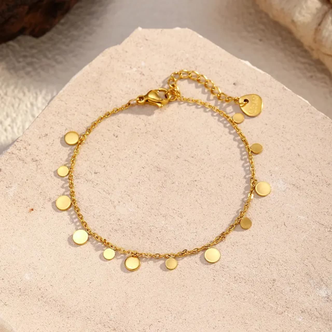 Coins bracelet