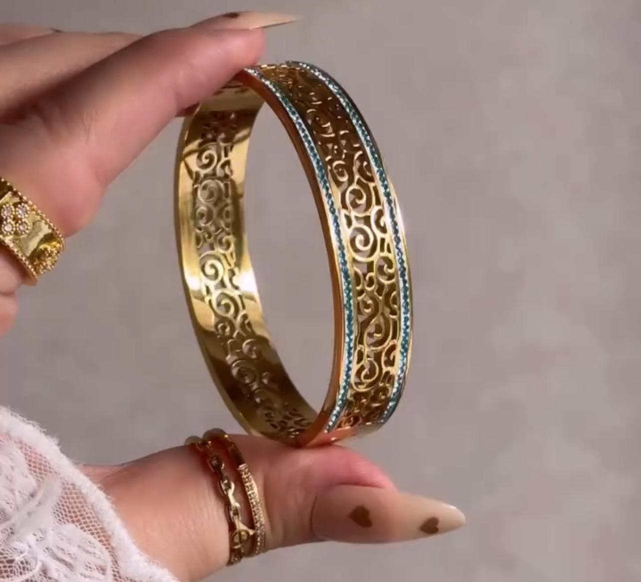 18K Gold Plated Bangel