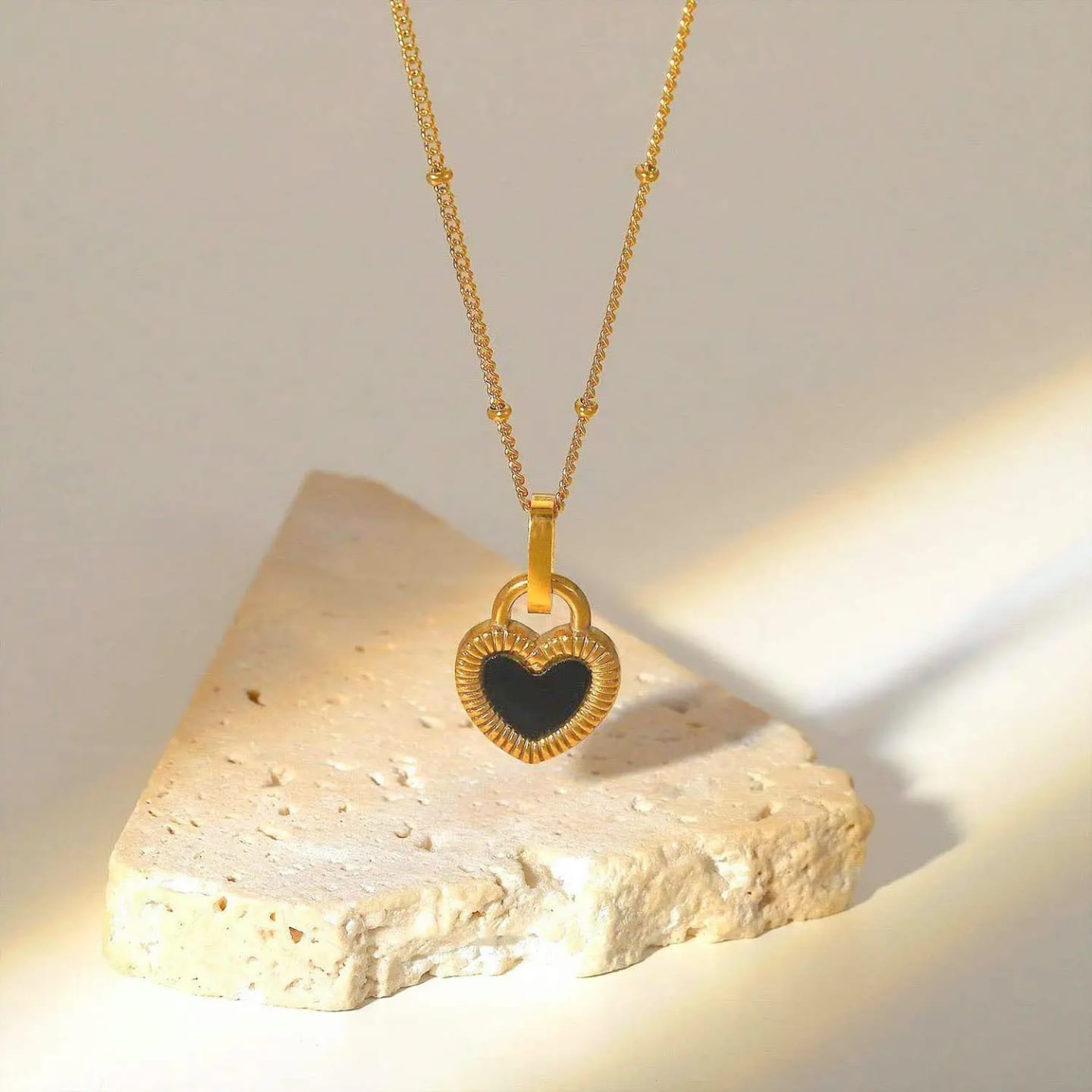 Heart double sighted Necklace