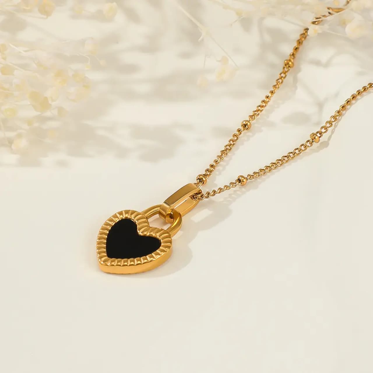 Heart double sighted Necklace