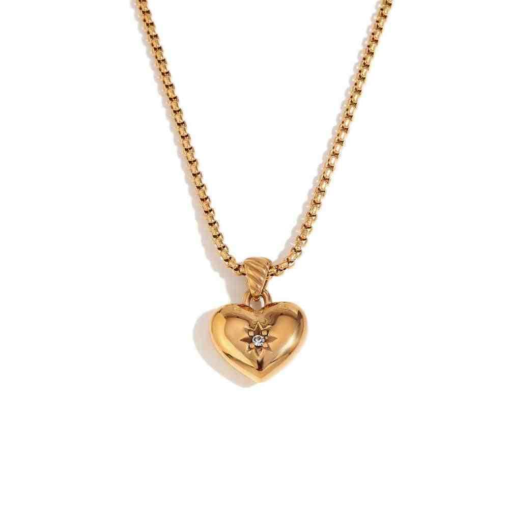 Star heart Necklace