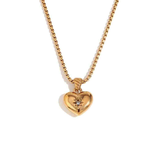 Star heart Necklace
