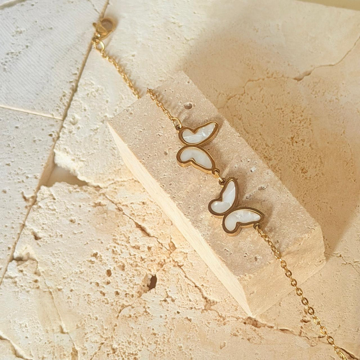 Dual Butterfly Bracelet