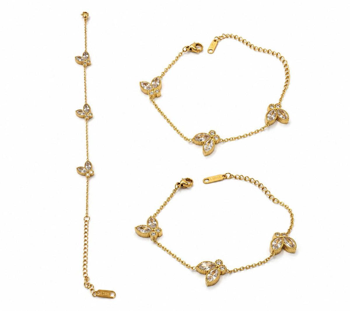 Butterfly Zirconi Bracelet