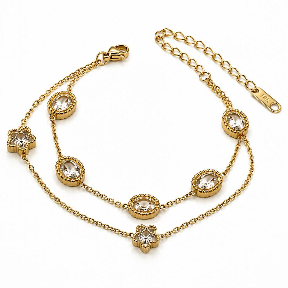 oval zircon Bracelet