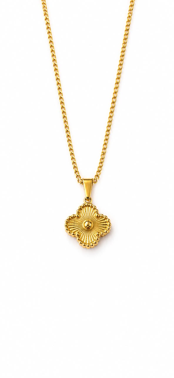 Clover Gold Plated Necklaces