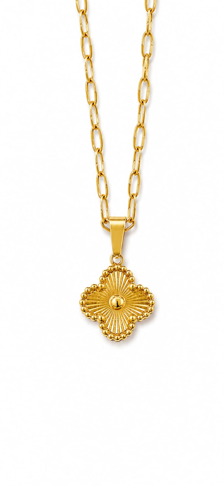 Clover Gold Plated Necklaces
