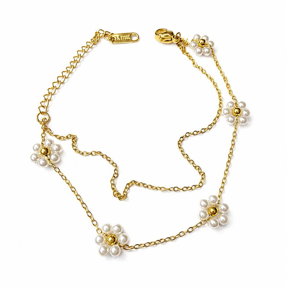 Dual Flower Bracelet