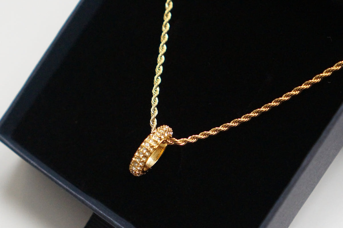Zircone Rope Necklace