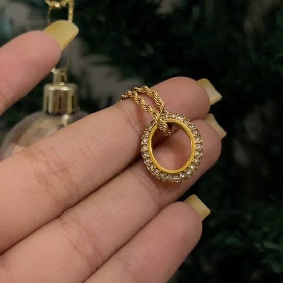 Zircone Rope Necklace