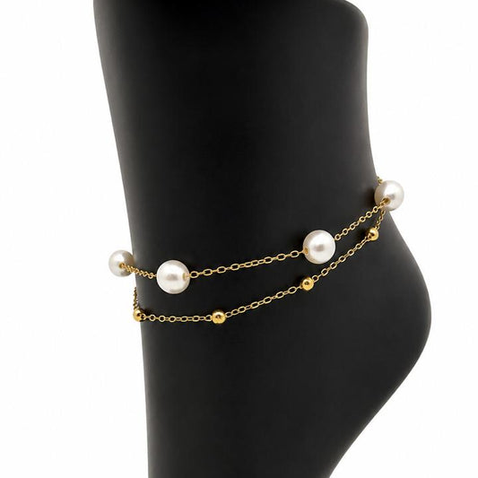 Peals ball,s anklet