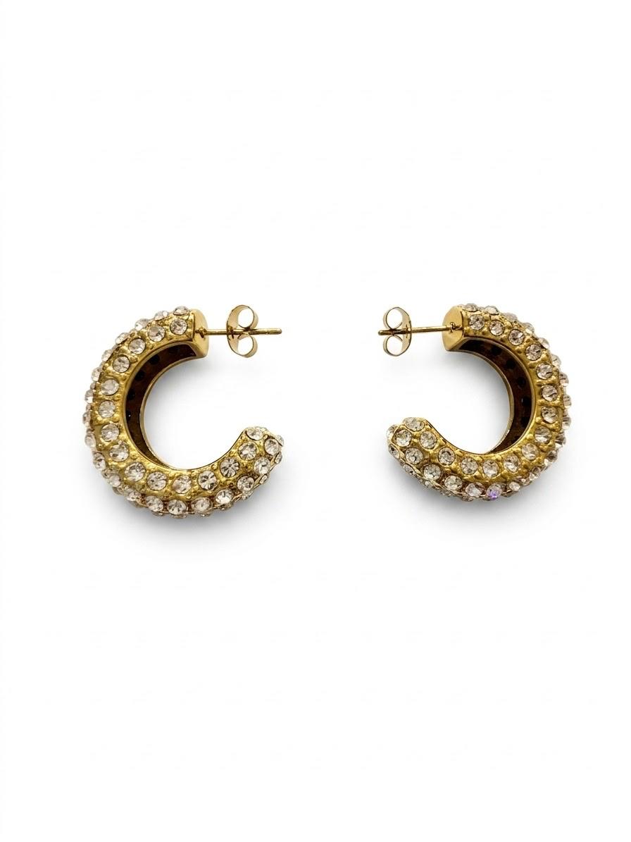 Four layer Zircon Earrings