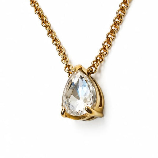 Triangle Zircone Necklace