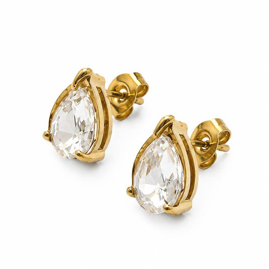 Triangle zirconia Studs