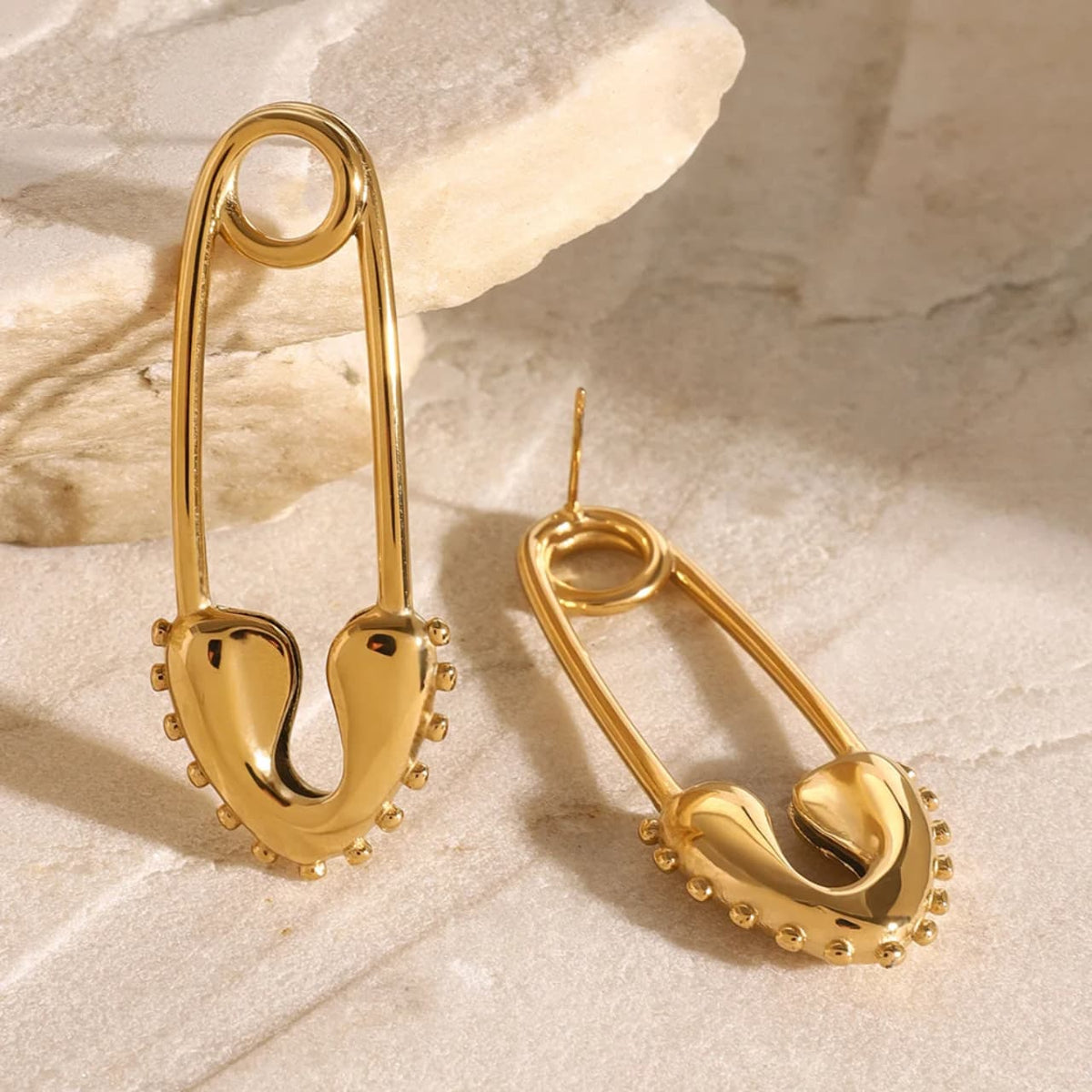 Safety Pin Earrings
