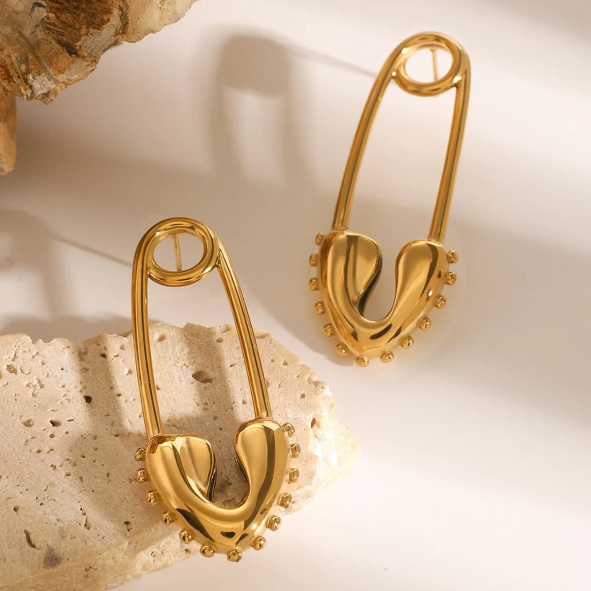 Safety Pin Earrings