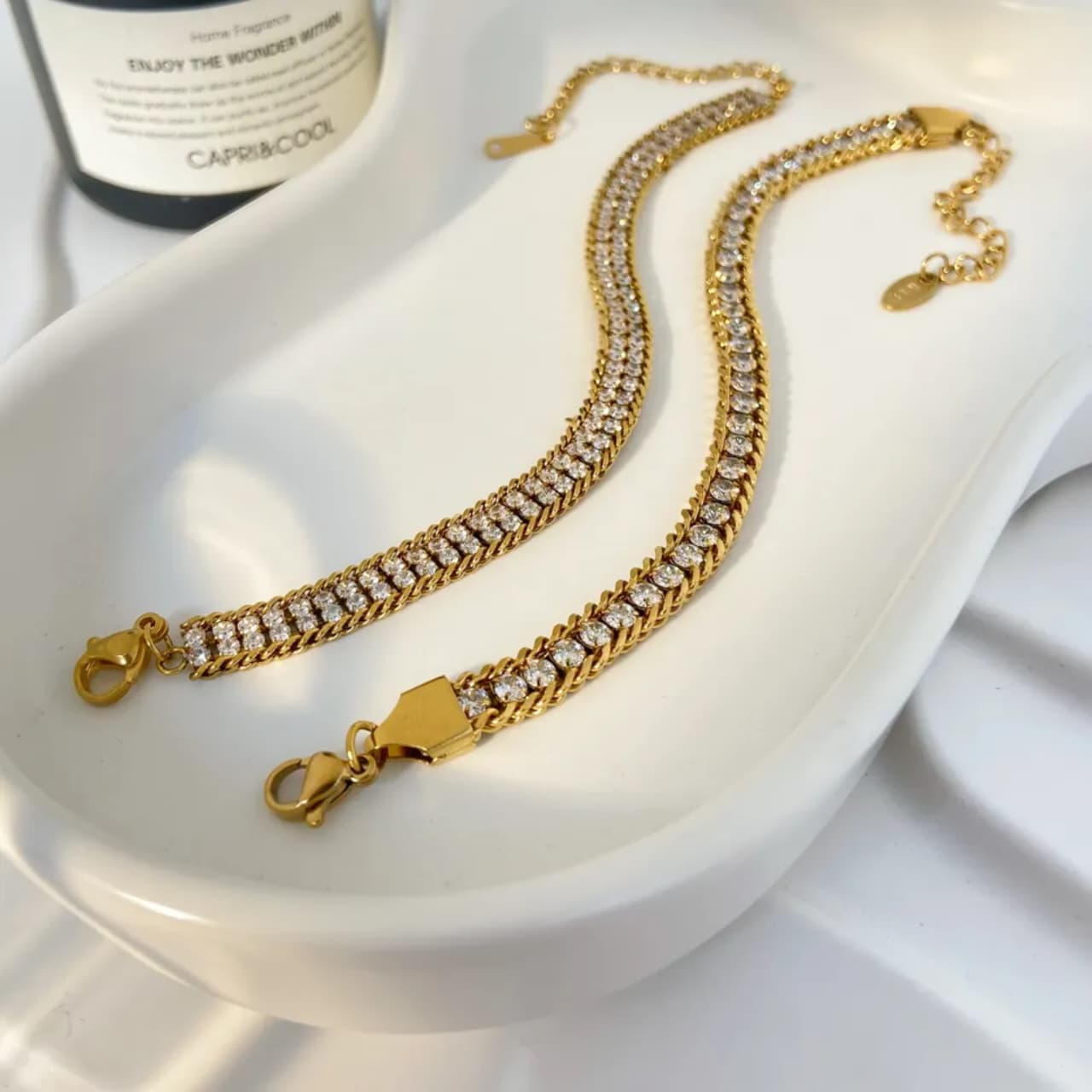 Lester Dual Stone Bracelet