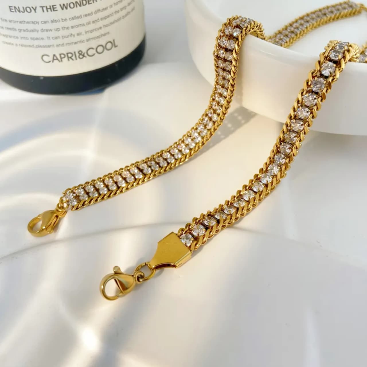 Lester Dual Stone Bracelet