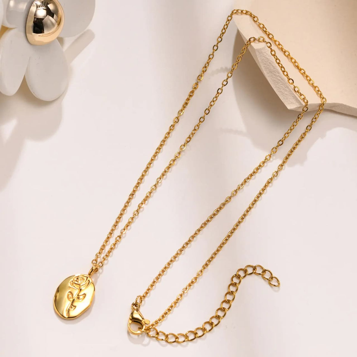 Rose gold Plated necklace