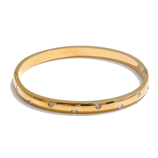 18k round Zircons Bangel