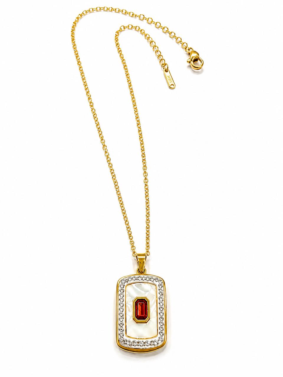 Turkish ruby necklace