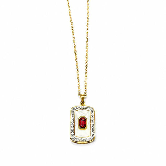 Turkish ruby necklace
