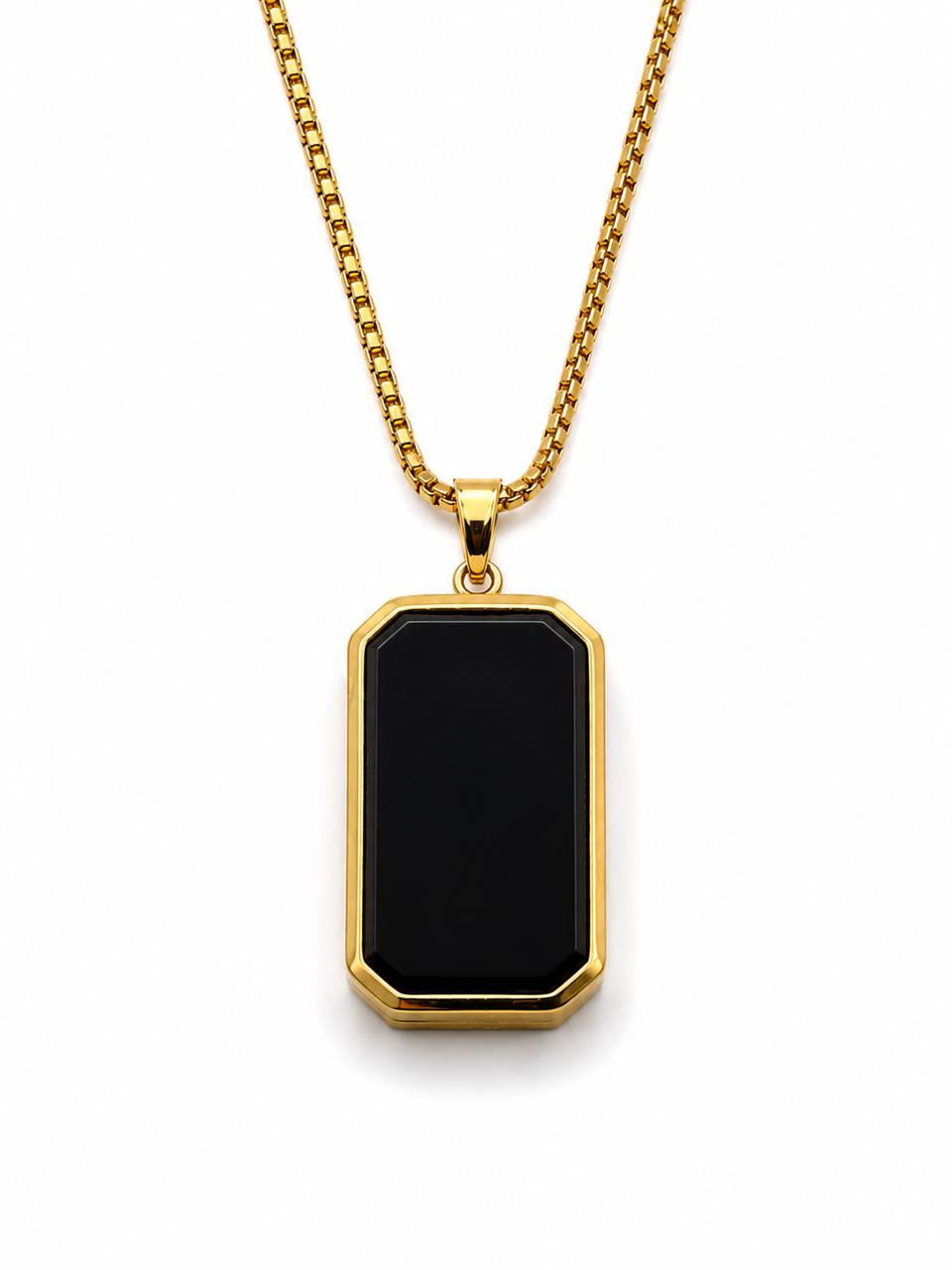 DUBLE sited Chip Necklace