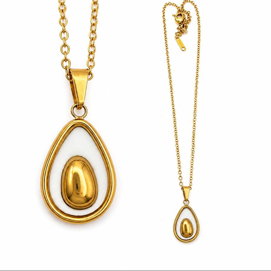 Drop shells necklace