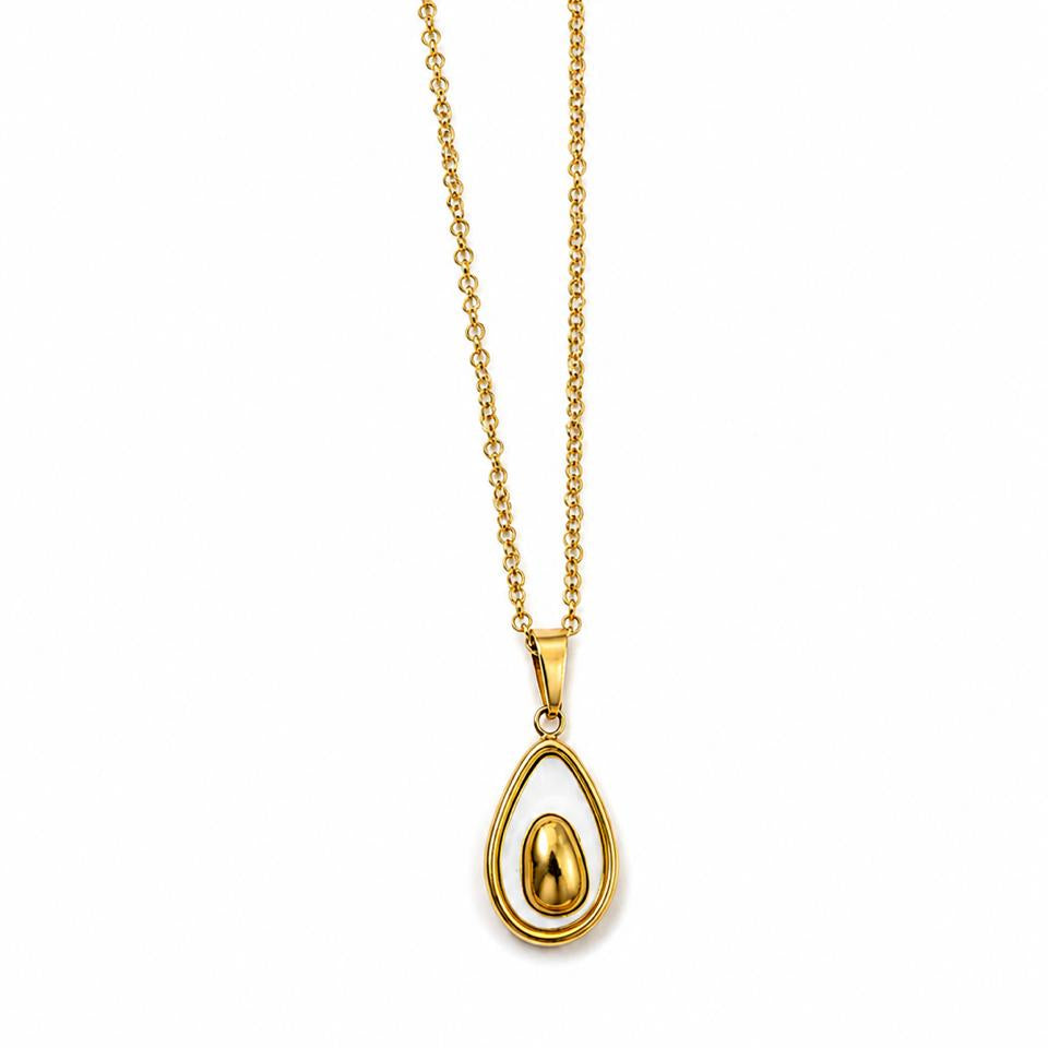 Drop shells necklace
