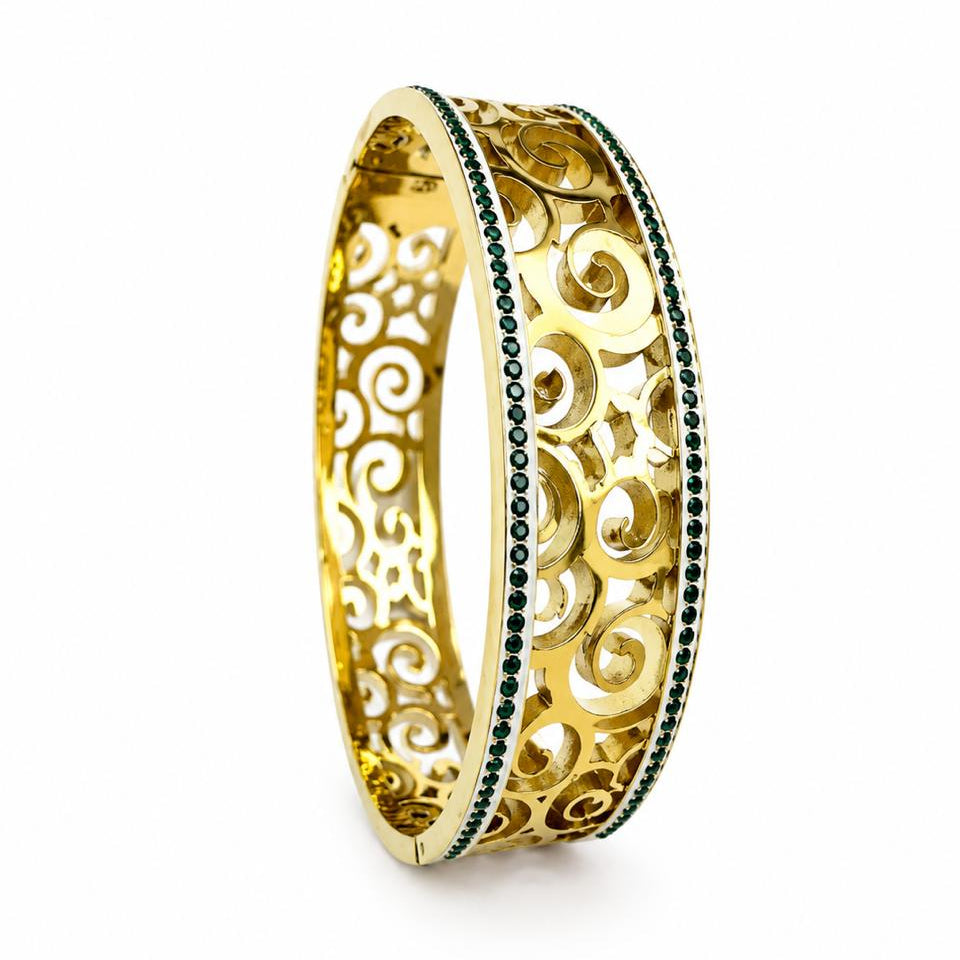 18K Gold Plated Bangel