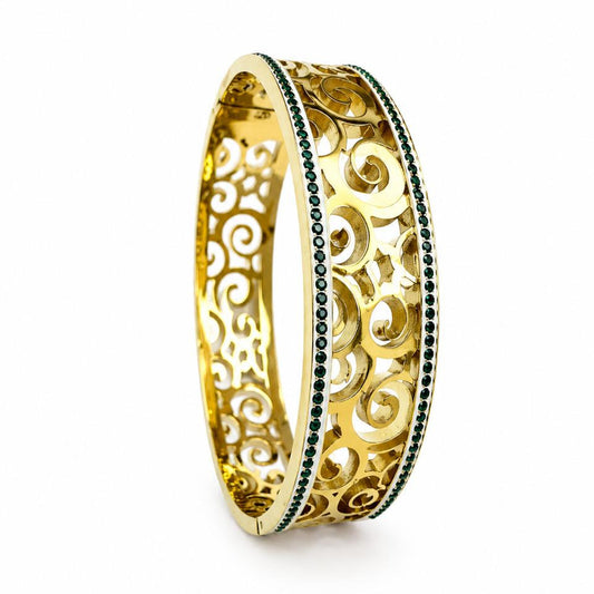18K Gold Plated Bangel