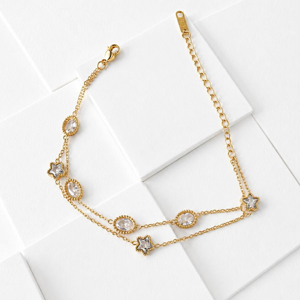 oval zircon Bracelet