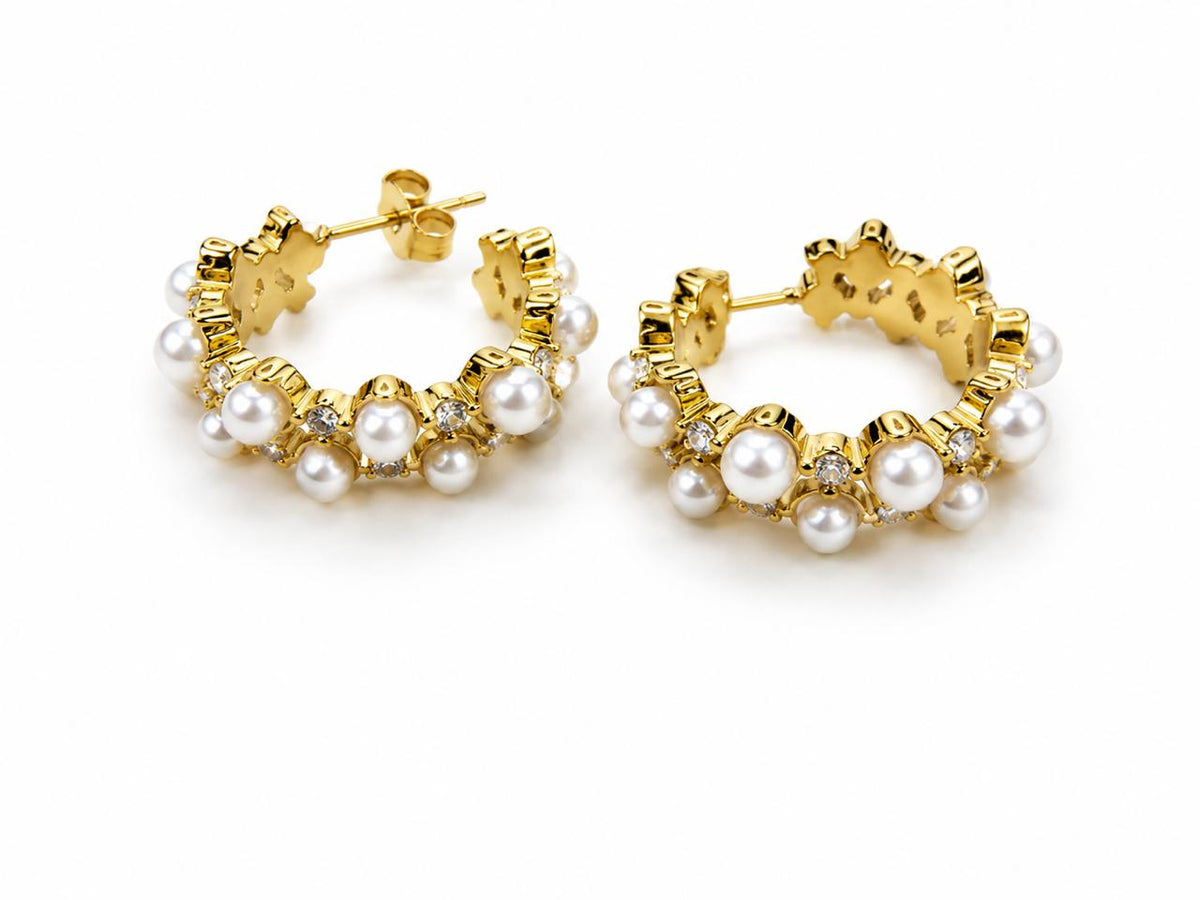 Peals luxury design earrings
