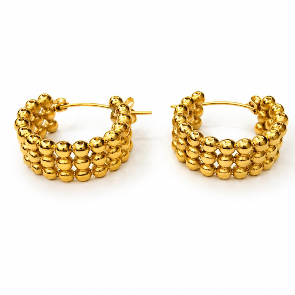 Three Layer Earrings